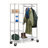 Hani 48'' Metal Rolling Clothing Rack
