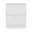 Two-Door Shoe Rack Cabinet With Adjustable Shelves, Modern Storage Organizer For Clutter-Free Entryways-1736037956