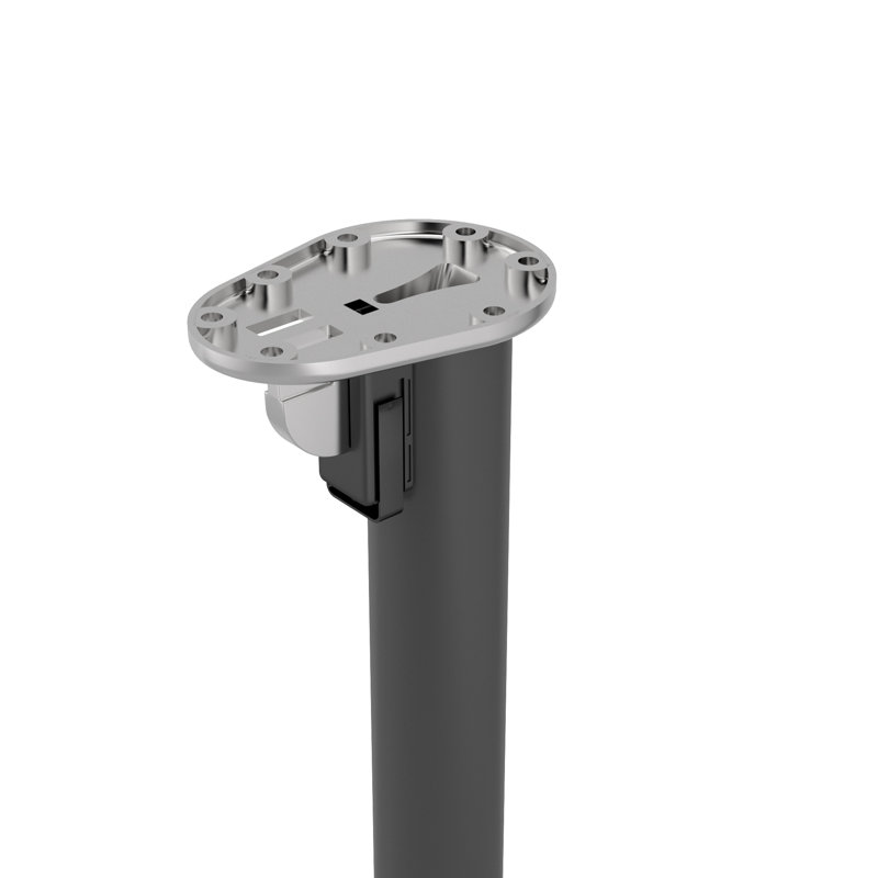 Folding Table Leg, Matte Black