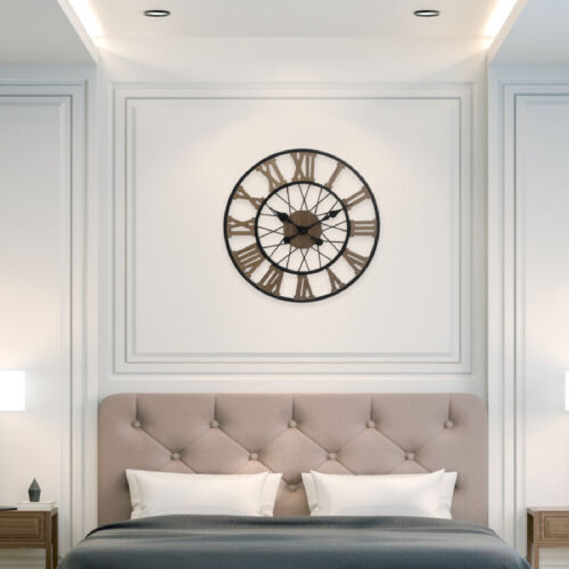 Bawnard Metal Wall Clock