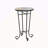 Patio Side Table With Shelf