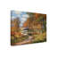 « recouvert bridge landscape », reproduction de peinture à l’huile sur toile tendue-31868835