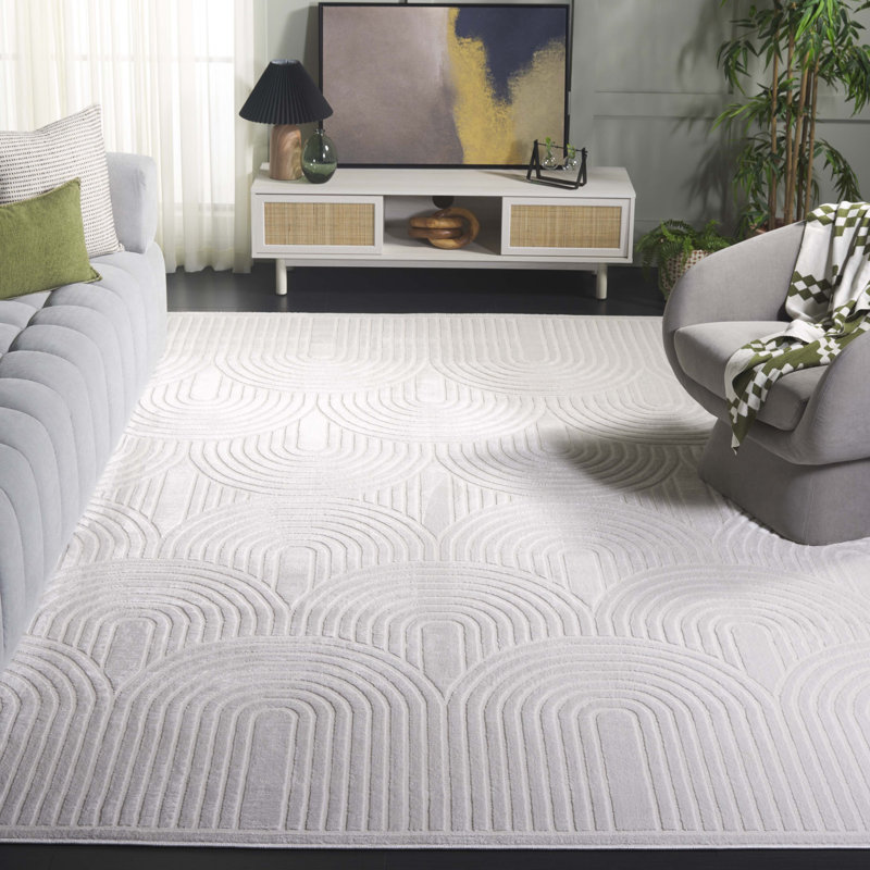 Abbygayle 100 Performance Geometric Rug, Rectangle 8' x 10'