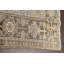 Tapis motif géométrique rétro Heriz Persian noué à la main 8 x 11