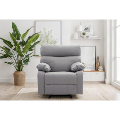 Larache Faux Leather Rocker Recliner by Latitude Run