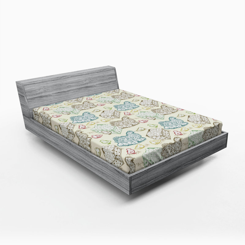 Microfiber Fitted Sheet, Queen Fitted Sheet