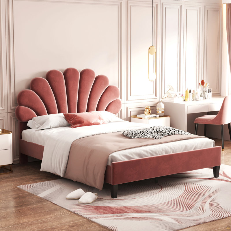 Lit plateforme tapissier