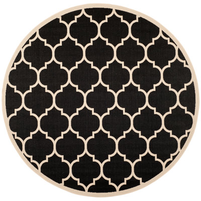 Tapis d'intérieur / extérieur à motif géométrique Herefordshire Performance