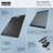 Karran Matrix 33" Top Mount Workstation 16 Gauge Double Bowl Stainless Steel Kitchen Sink in Gunmetal Grey with Accessories