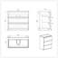 Meuble-lavabo sur pied 36 po avec lavabo-777470433