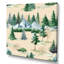 Pines in Wild Mountain Landscape - peinture sur toile-67443021-67443027