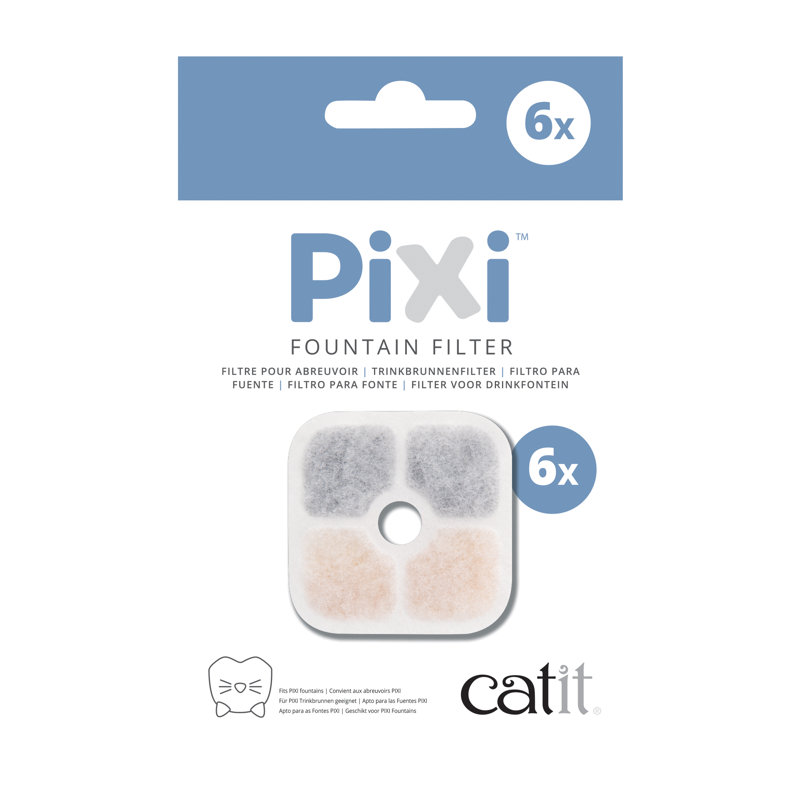 Cartouche de fontaine CT Pixi, paquet de 6
