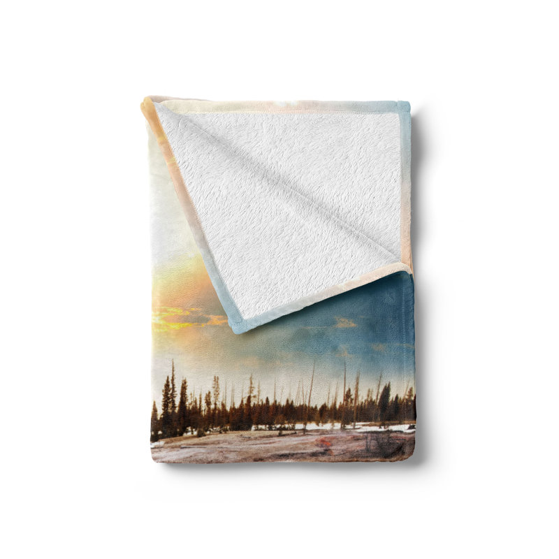Hand Woven Throw Blanket, 50" x 60"