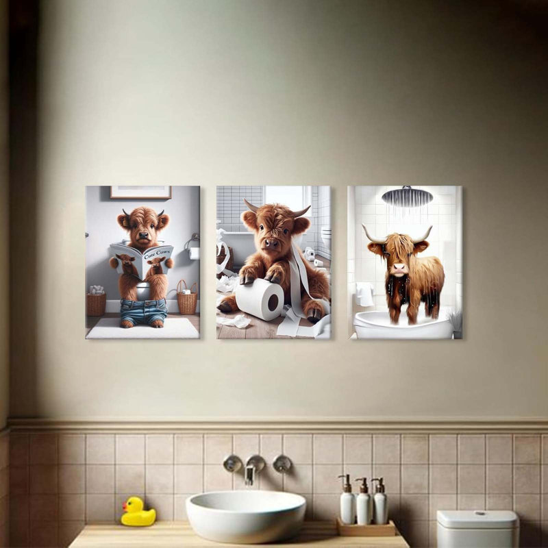 3 Piece Wrapped Canvas Print
