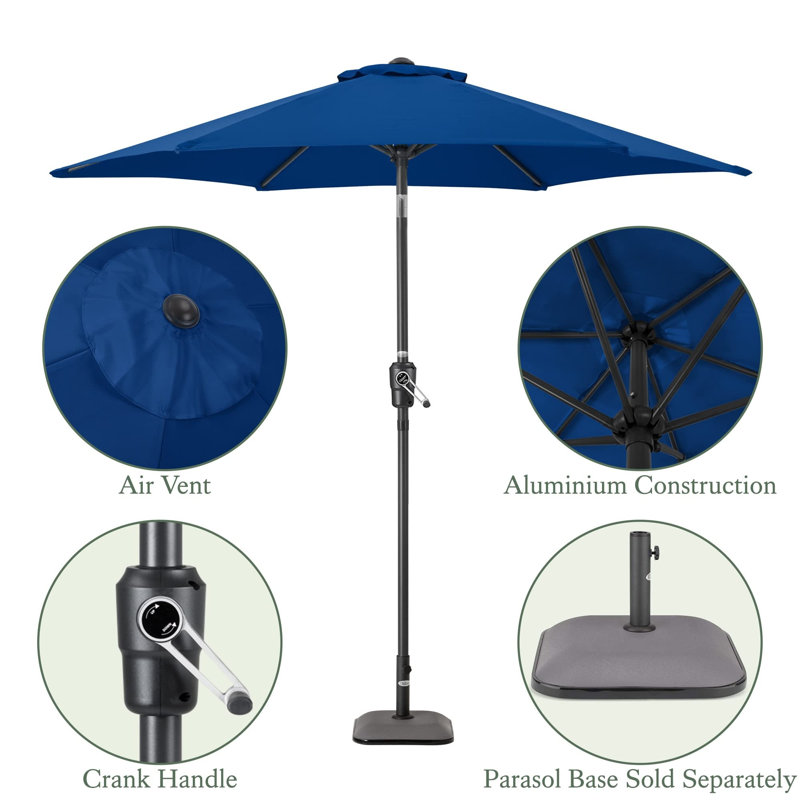 Caaliyah 4kg Umbrella Base, Navy