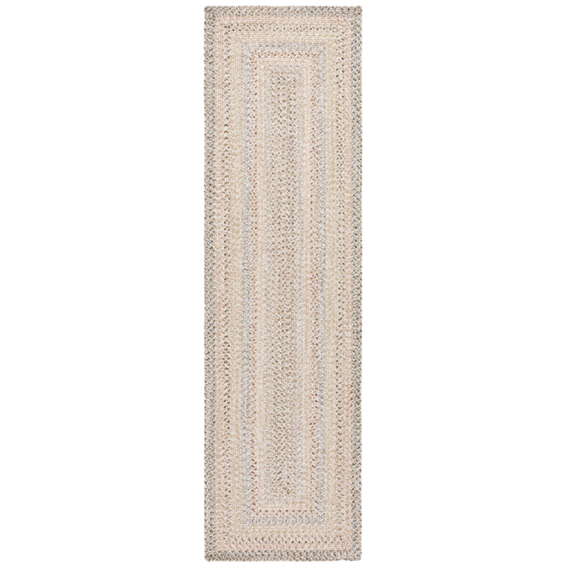 Tapis d'intérieur / extérieur géométrique Chirico, Tapis de couloir 2 pi 3 po x 8 pi