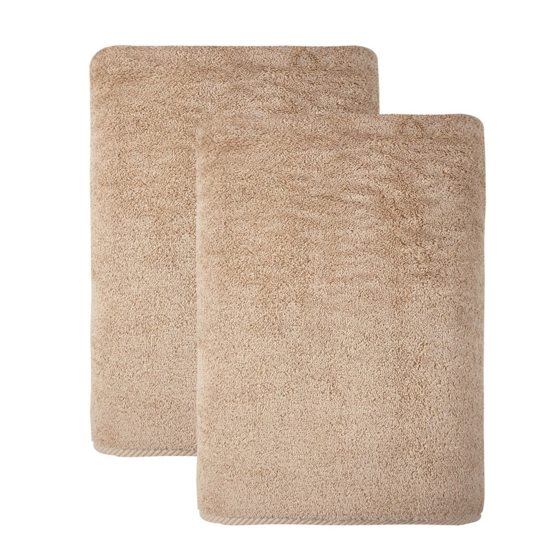Dinis Super Plush Bath Towel, Warm Sand