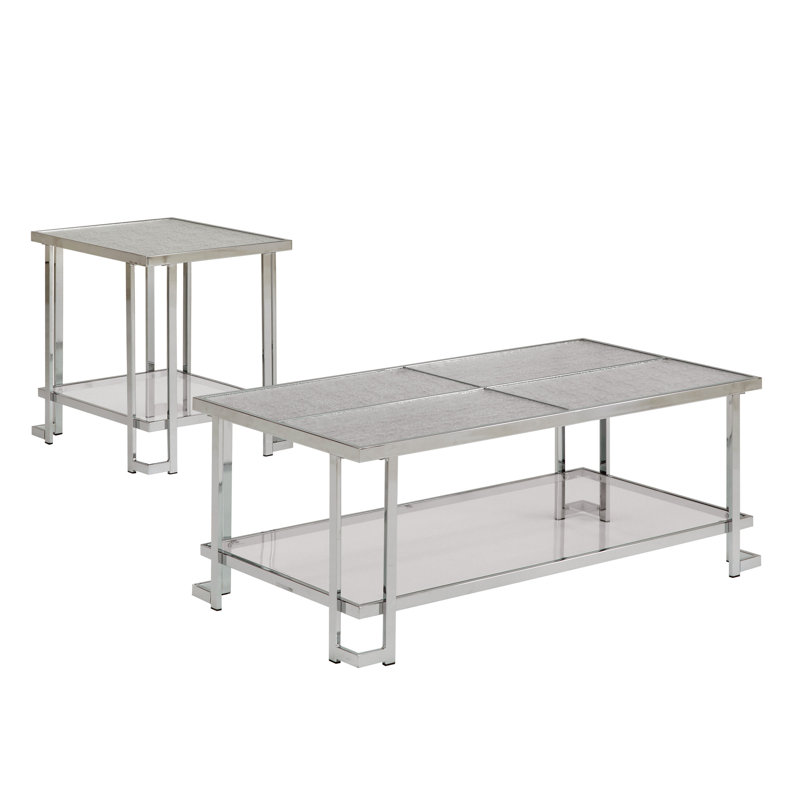 Ensemble table basse et table de bout Sharold