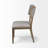 Maine Linen Upholstered Solid Wood Side Chair-89396264