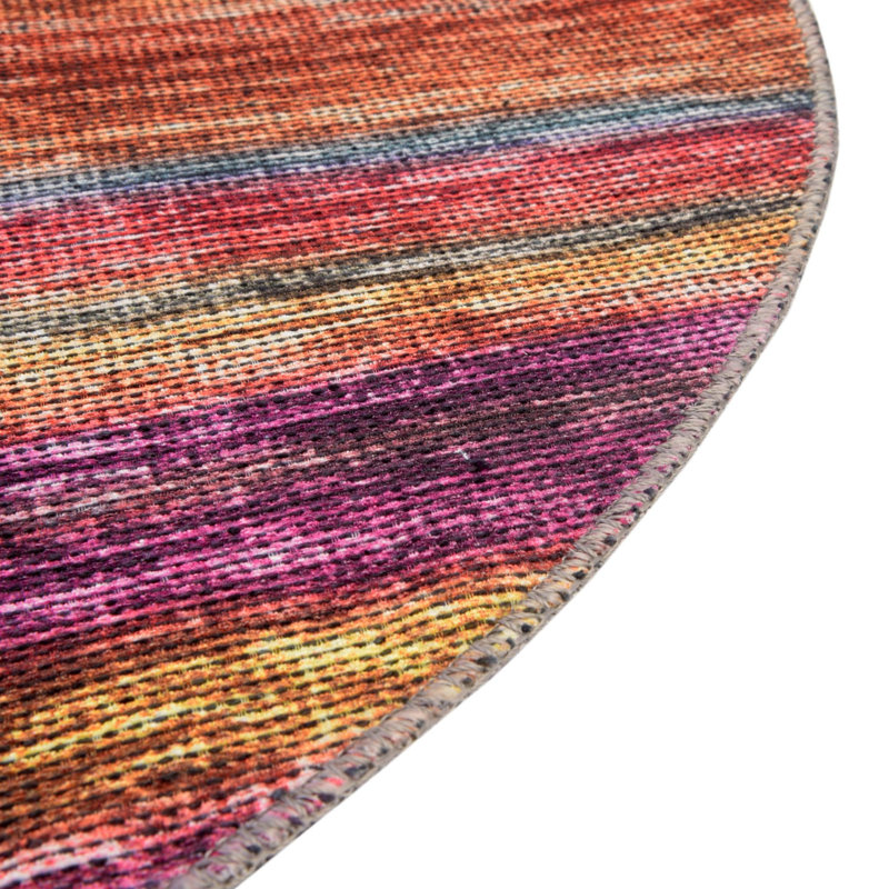 Kampton Chevron Indoor Rug, Oval 7'6" x 10'6"