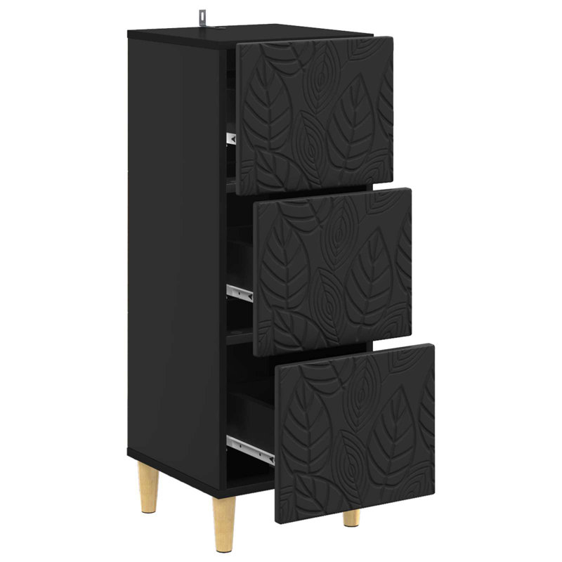 Rectangle Accent Chest, Black