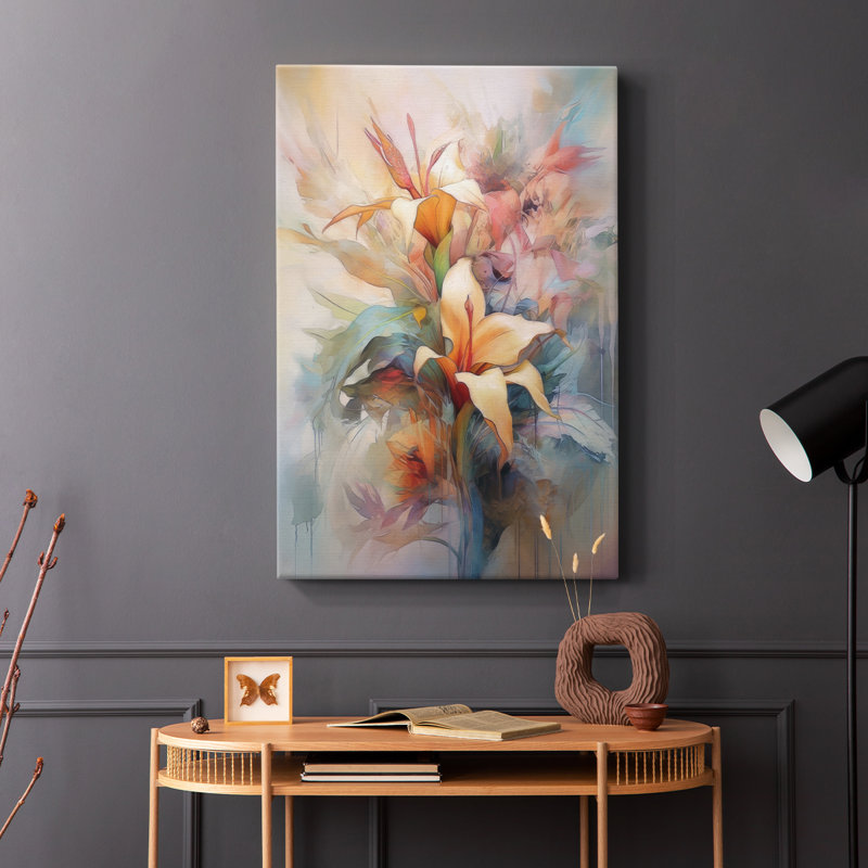 Jungle magique I - Cavas enveloppés de galerie, H 18 po x l 12 po