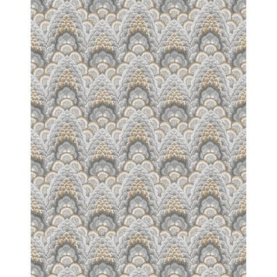 Ganges Geometric Vinyl Wallpaper Roll