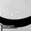 Rideau de douche abstrait à spirale noir et blanc abstrait avec 12 crochets-53698742