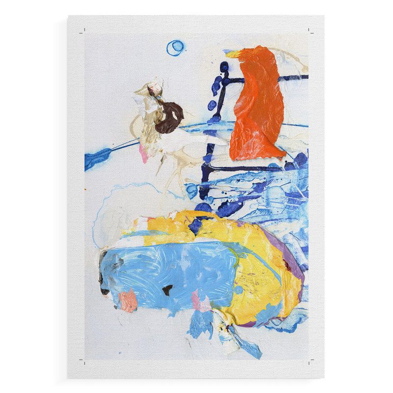 Evidence I - Impression sur toile seulement - NON-CADRE, H 60 po x l 40 po