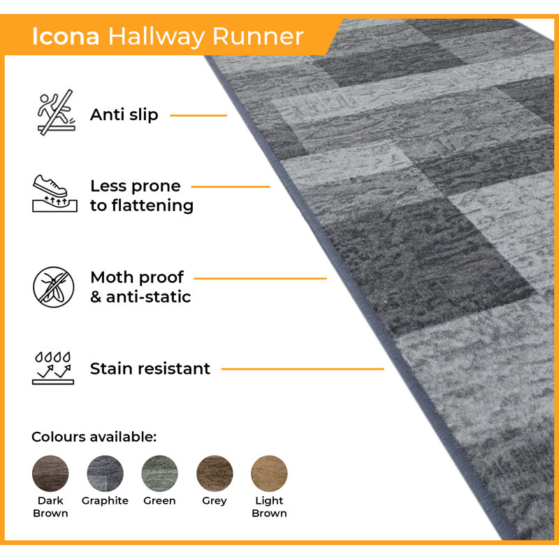 Tulon Geometric Hand Woven Area Rug, Rectangle 100 x 150cm