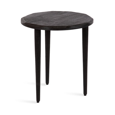 Faceted Round Side Table