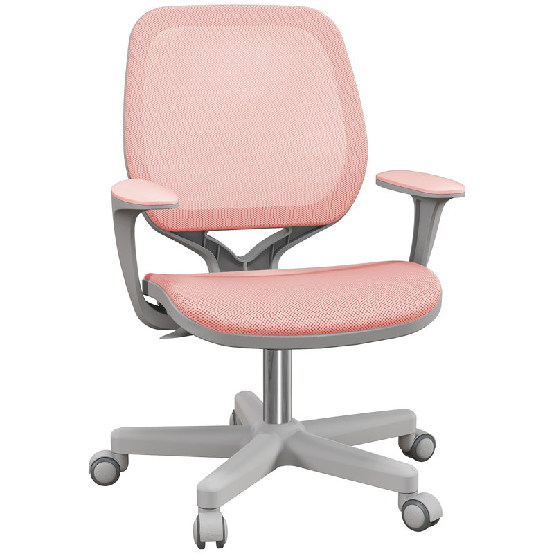 Chaise de travail en filet Luthando, Rose