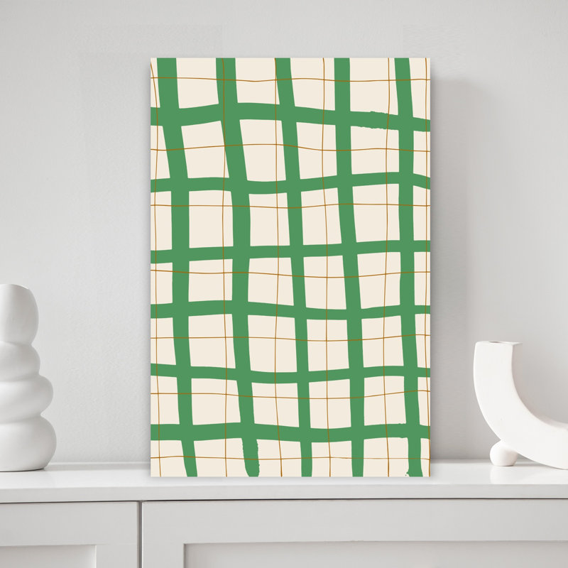 Wrapped Canvas Print, 45.72 cm H x 30.48 cm W, Green