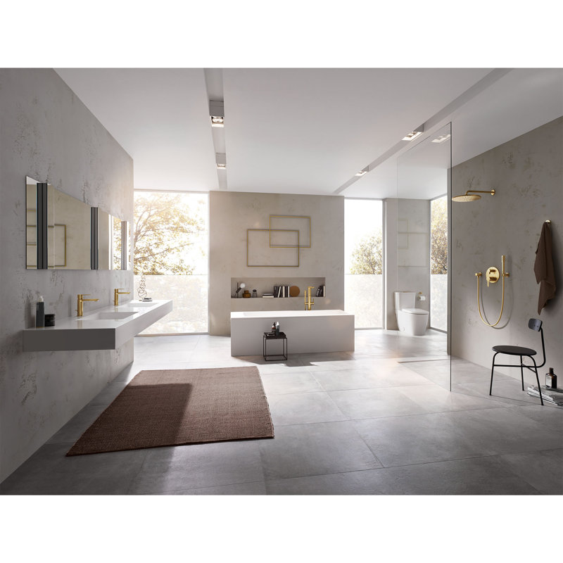 Rainshower™ Rain Fixed Shower Head with GROHE DreamSpray®, Brushed Cool Sunrise