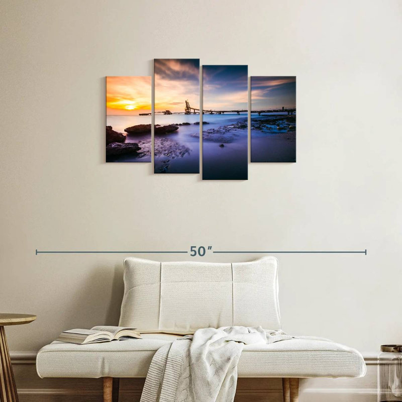 Gillard Kralendijk Sunset Gillard, 22" H x 36" W