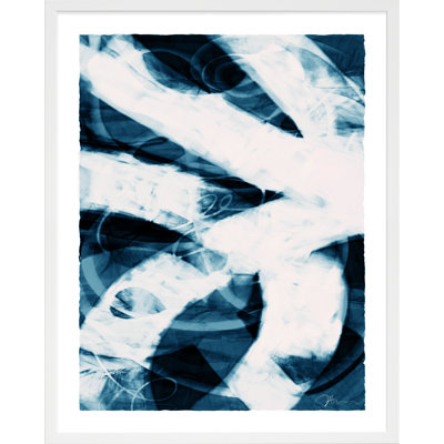 Convergence Indigo 3 Print by Jacques Pilon