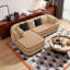 Canapé modulaire en velours Fluffy Teddy-645699831