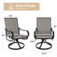 Fauteuil pivotant de patio