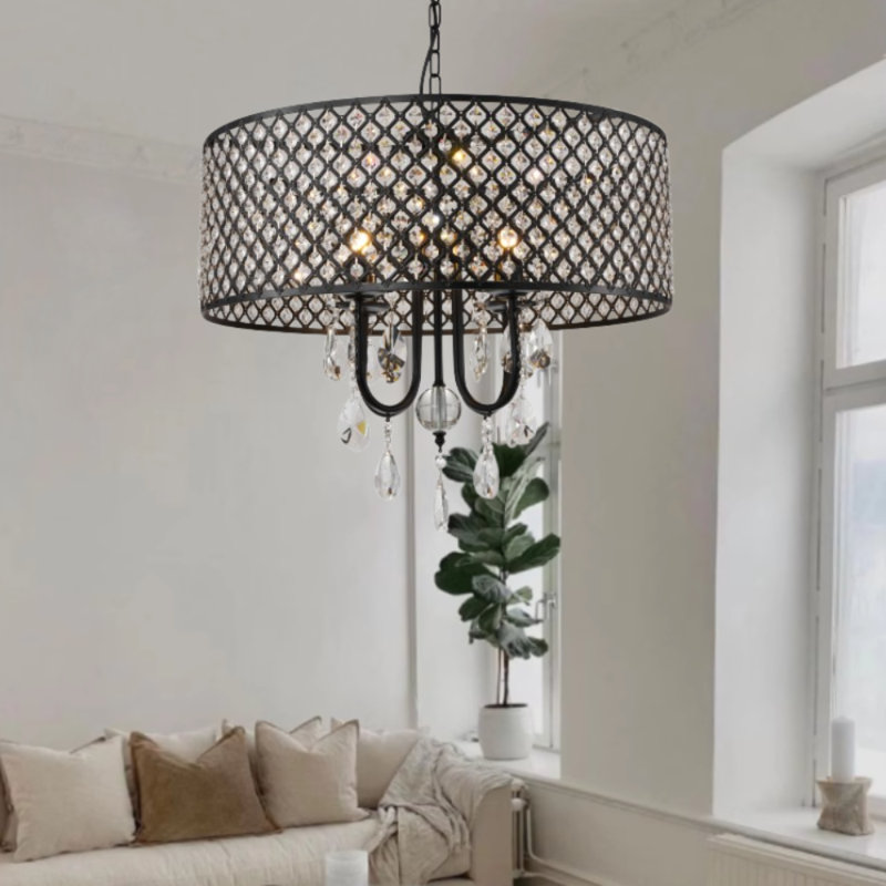 Luminaire suspendu minimaliste japonais de style campagne moderne (sans ampoule)