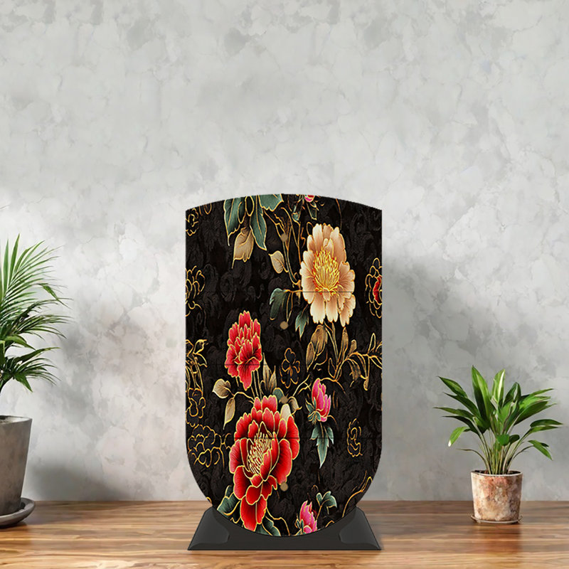 French flower patterns multifunction decor cabinet