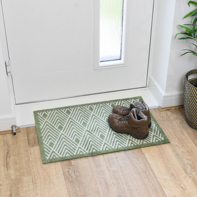 Mega Mat - Geo - Green, 50cm W x 75cm L