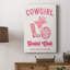 Club social Cowgirl - Cavas enveloppés de galerie-1698870004