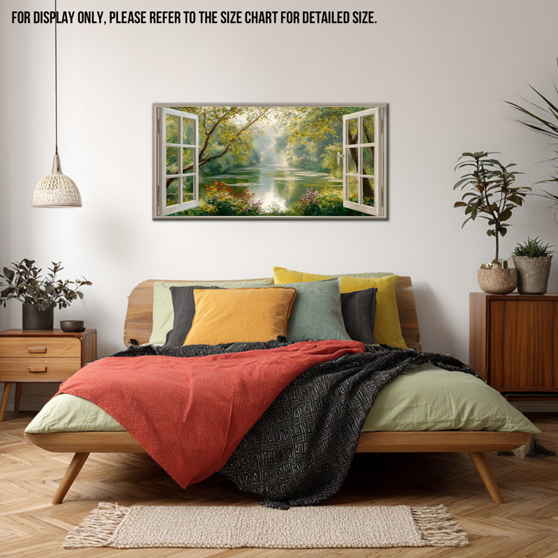 Feller Open Window Style, H 24 po x l 48 po