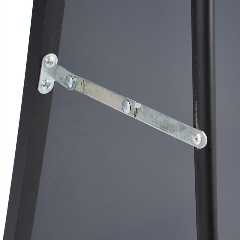Metal Arch Floor Mirror
