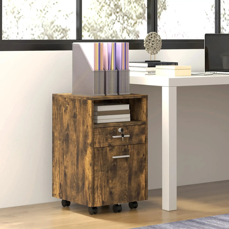 39cm Wide 2 -Drawer File Cabinet