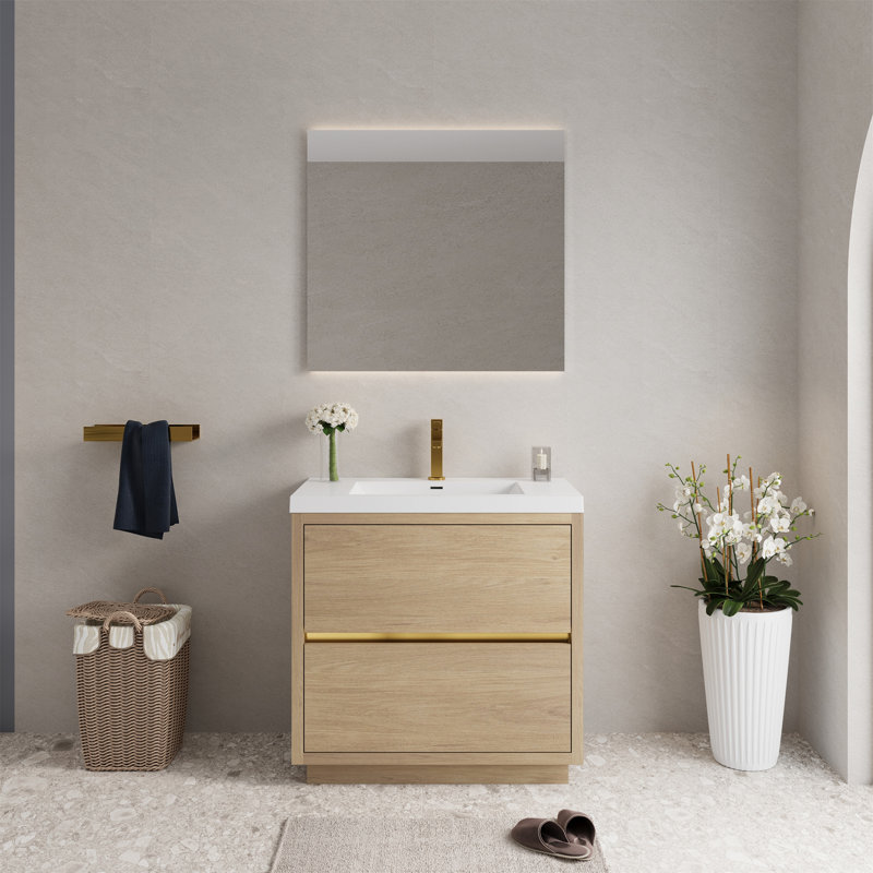 Meuble-lavabo sur pied 36 po avec lavabo, 36"