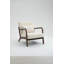 Chaise d'appoint Mid-Century moderne avec structure en bois-813340060-813340061