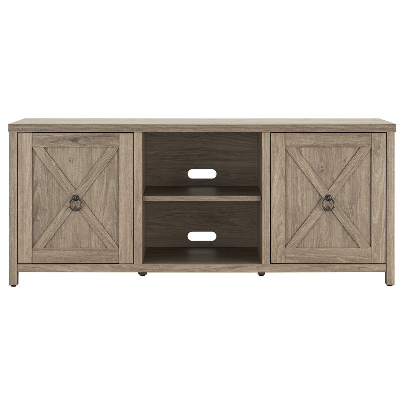 Granger TV Stand for TVs up to 65", Antiqued Grey Oak