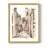 Blush Architecture Study VI Framed Print - Solid Wood-1250959405