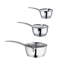 Frieling Non-Stick Stainless Steel (18/8) Saucepan Set